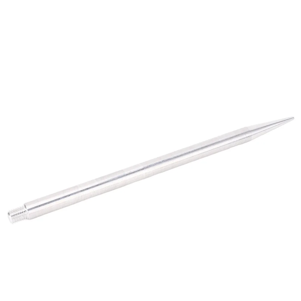 

2 PCS Aluminum Alloy Antenna Ground Anchor M10 Thread 240mm Length Earth Spike Screw-in 12mm Diameter Ground Spike