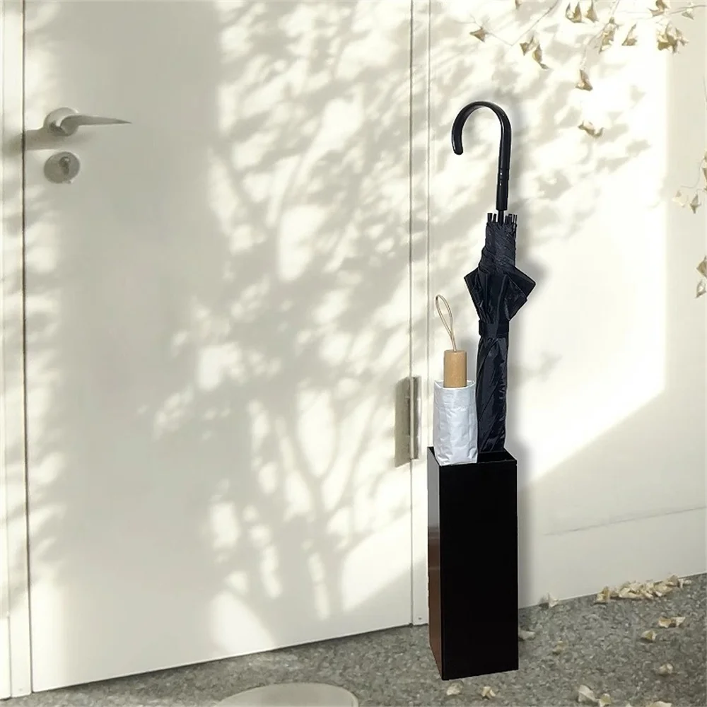 

1PC umbrella storage rack for draining water behind household door creative large-capacity umbrella rack for household door