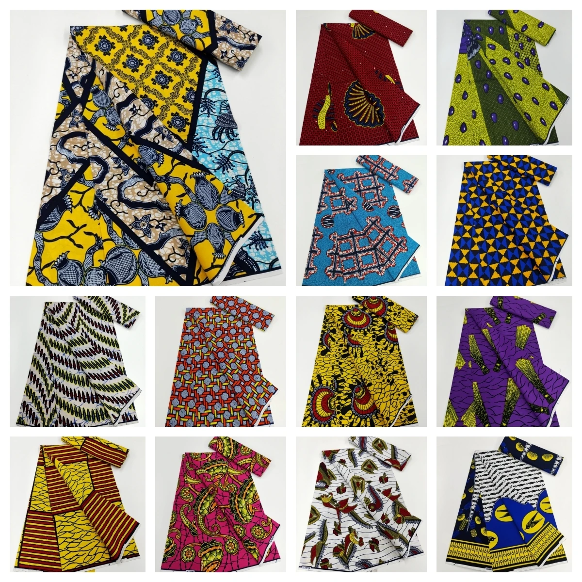 Veritable Wax Guaranteed Real Pagne Wax For Ankara Dress New 100% Cotton Original Tissus Wax High Quality African Fabric Print