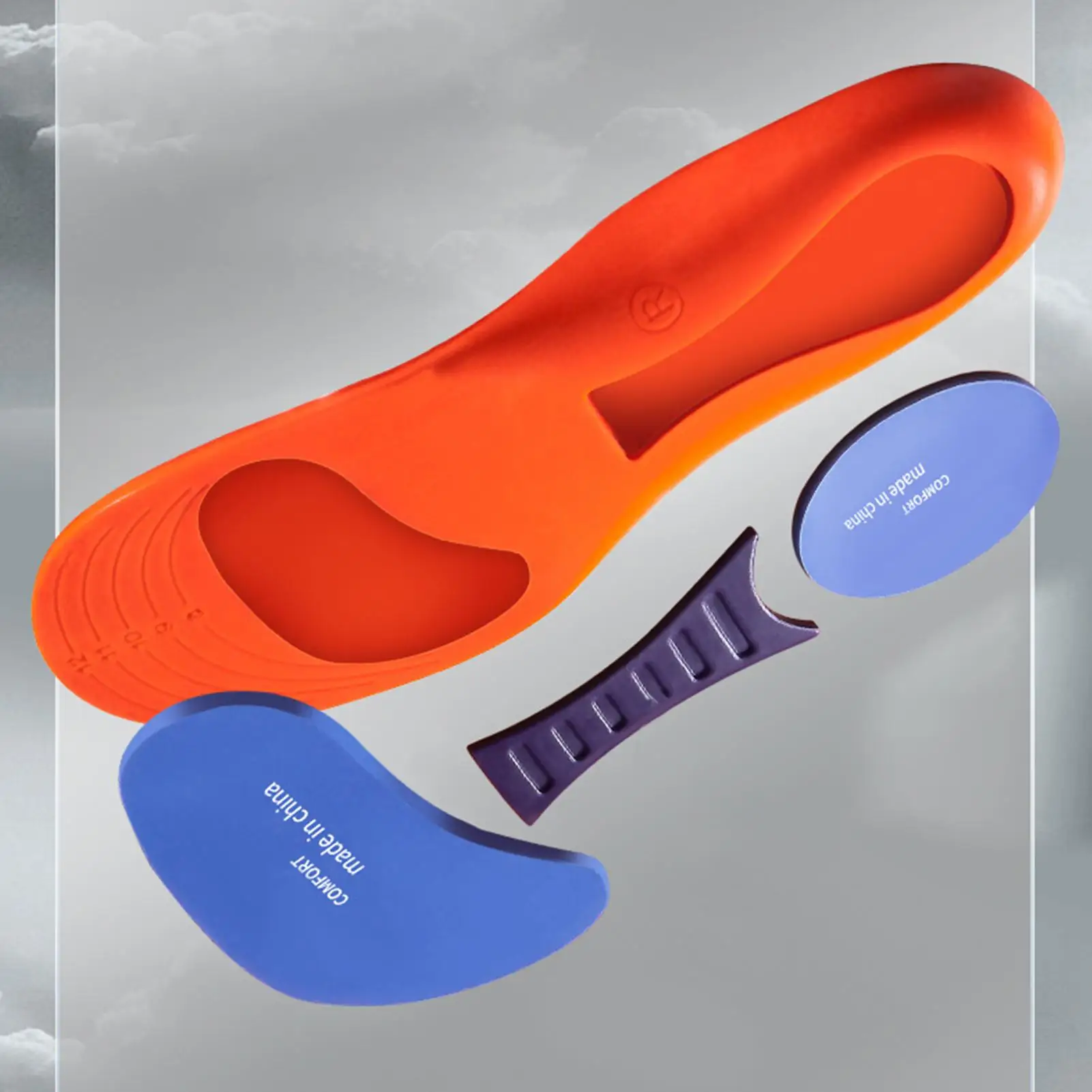 إمرأة قوس دعم إدراج 2 قطعة منصات الراحة القدم أقدام مسطحة النعال للنساء المراهقين الرياضة حذاء رياضة طويلة الدائمة الجري #3