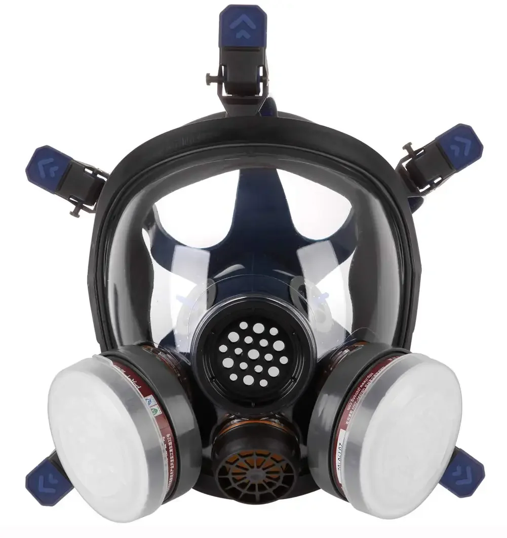 New Design Sphere Full  Face Respirator Protective EN 136 Certification Gas Mask Chemical