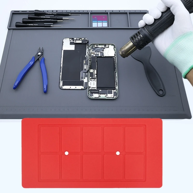 Premium Anti Slip Silicone Separator Pad For Tablet Screen LCD Repair Enhancing Adsorption Force Heatproof best sale