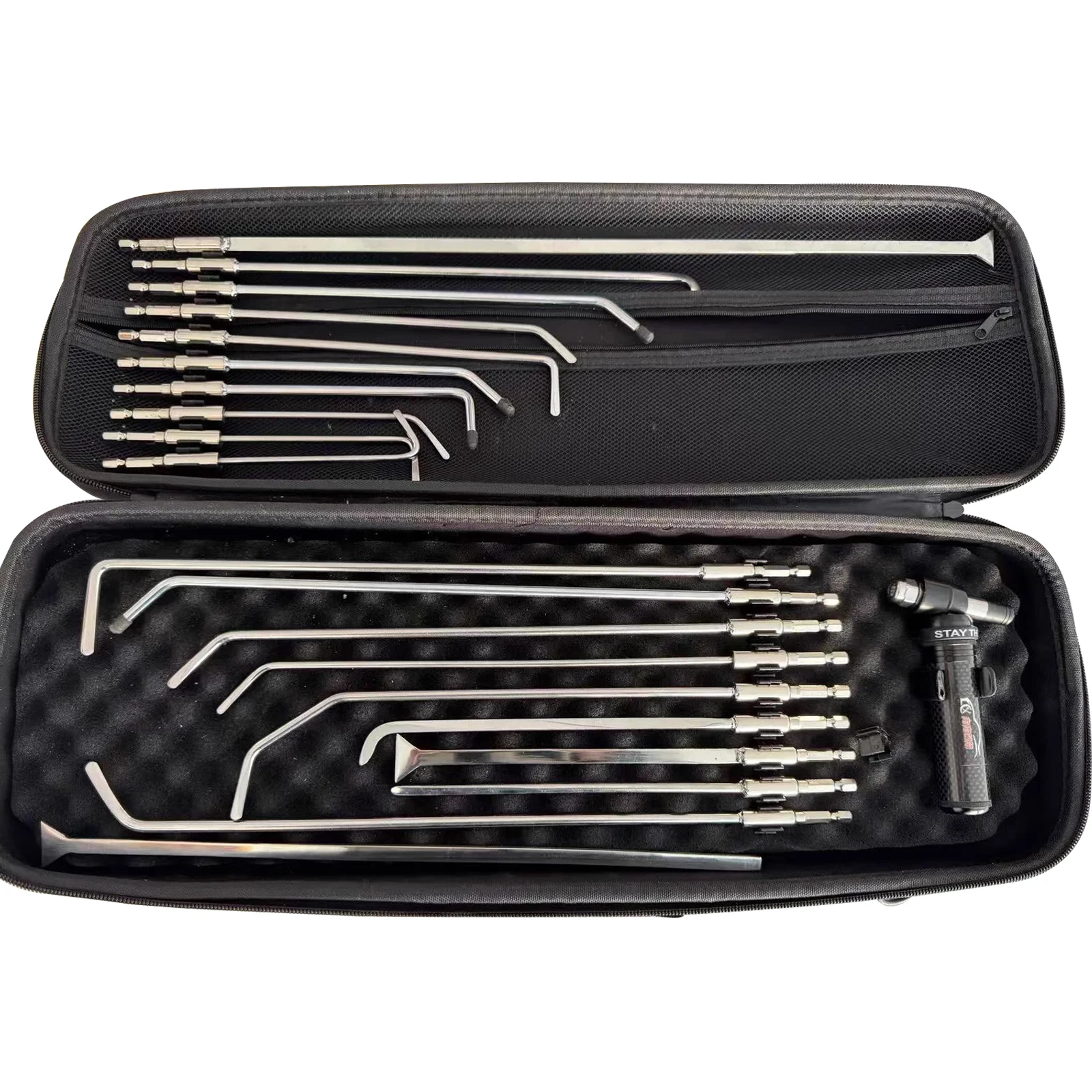 

20 Pcs Paintless Dent Repair Push Rods Kit, Automotive Panel Beating Dent Removal Hooks, PDR Tools