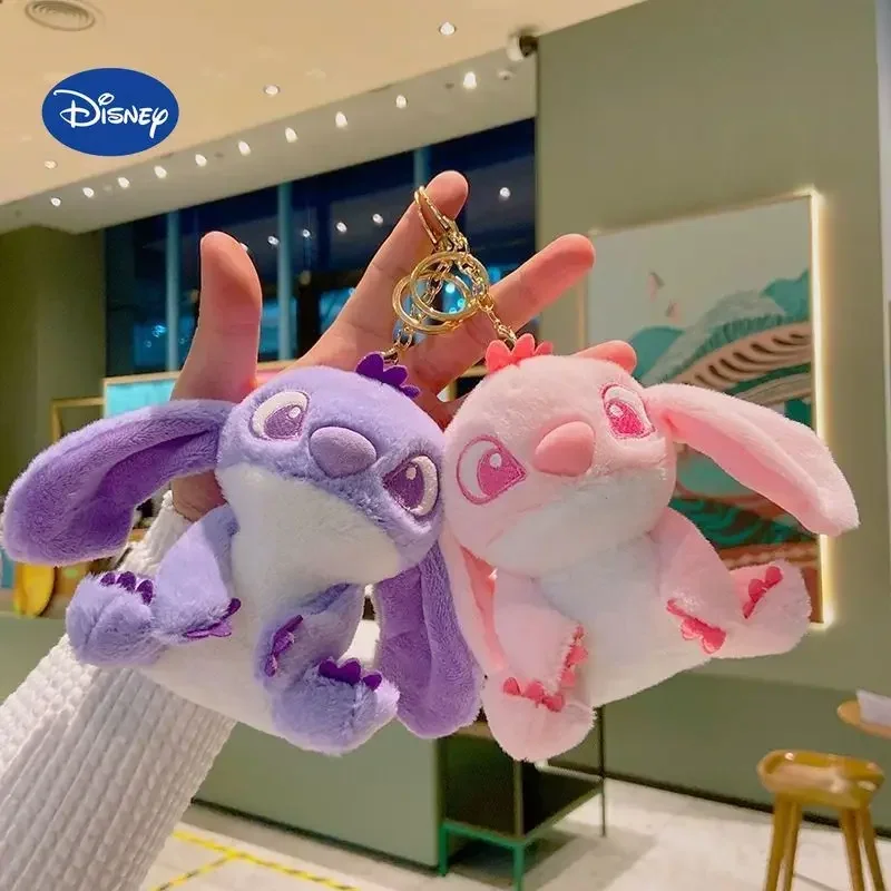 دلاية ألعاب قطيفة من نوع Kawaii Disney ، دمية كرتون ، حقيبة أنيمي ناعمة محشوة ، لعبة معلقة ، هدية عيد الميلاد للأولاد