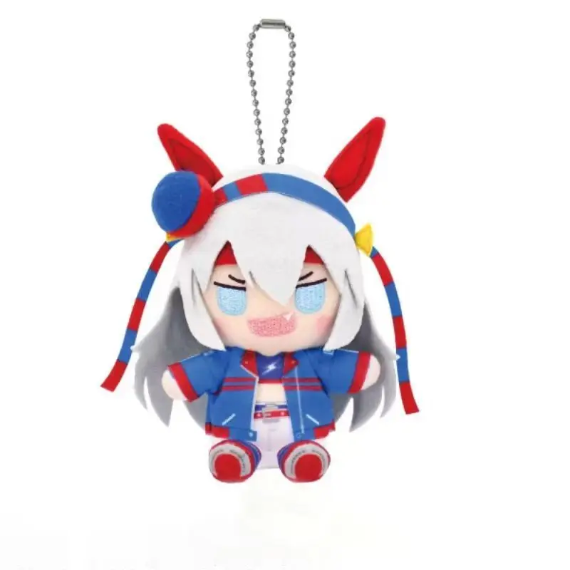 Figurine en peluche de dessin animé Pretty Derby Oguri Cap Cosplay Anime 10 cm, modèle en peluche, décoration de chambre, pendentif en peluche, cadeau de dessin animé