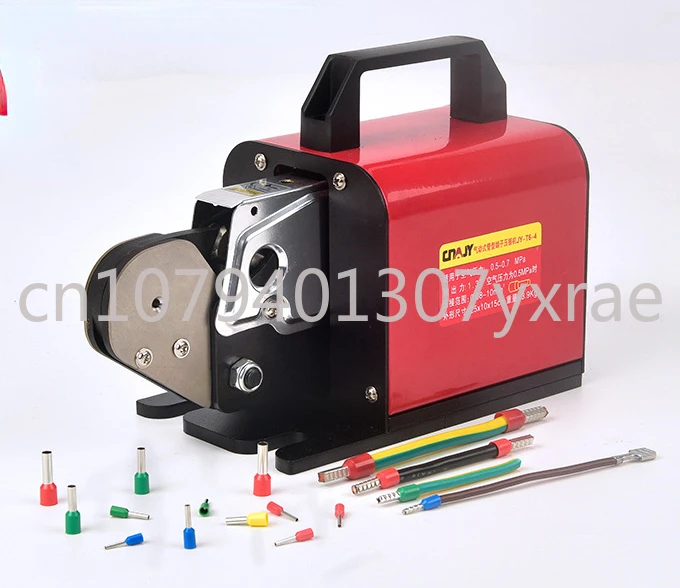 

Pneumatic Wire Crimper 6-4 Press Machine End E-type Pressure Four Sides Six Tube Type Terminal