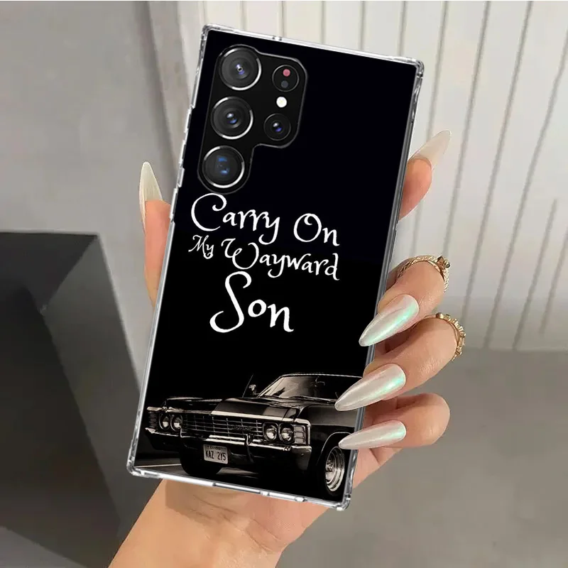 Babaite Supernatural SPN Dean And Sam Phone Case for Samsung Galaxy S26 S24 S23 Ultra S25 Edge S22 S21 Plus S20 FE + Soft Print  - view 5