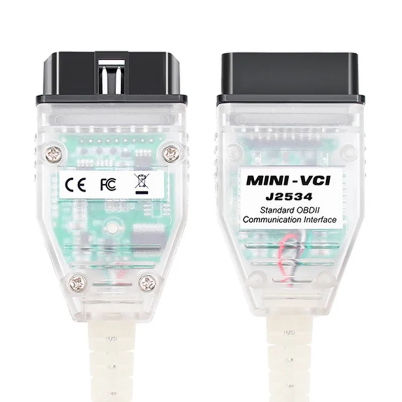 VCI V18 for Toyota Newest Version FT232Techstream FTDI  MINI-VCI J2534 Obdii Usb Diagnostic Scanner for Toyota Tis Techstream