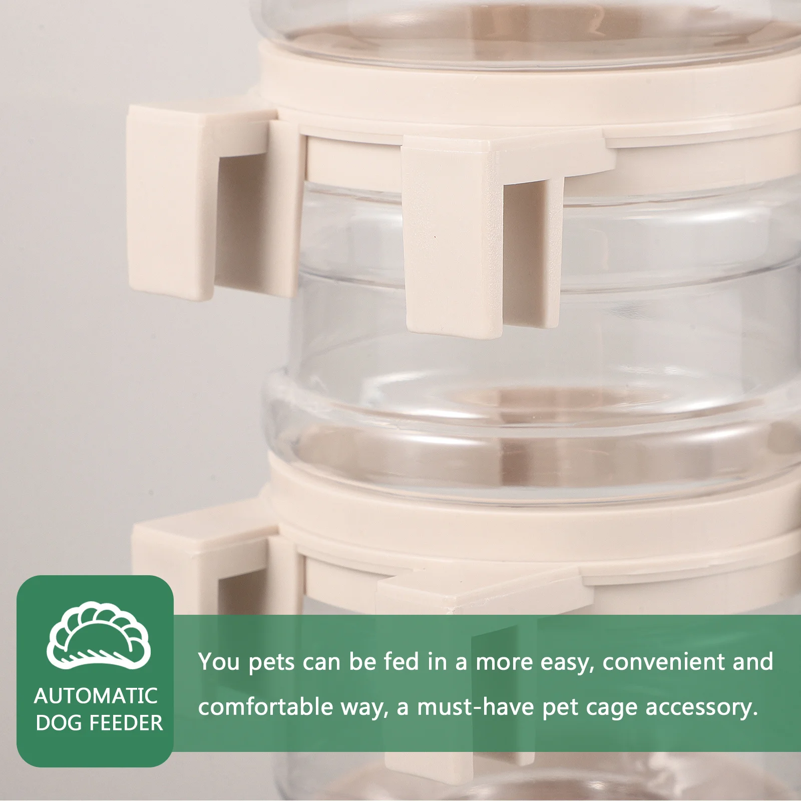 

Hanging Pet Water Dispenser Automatic Gravity Feeder Dog Cat Stable No Overturning Keep Fresh Automatic Pet Waterer