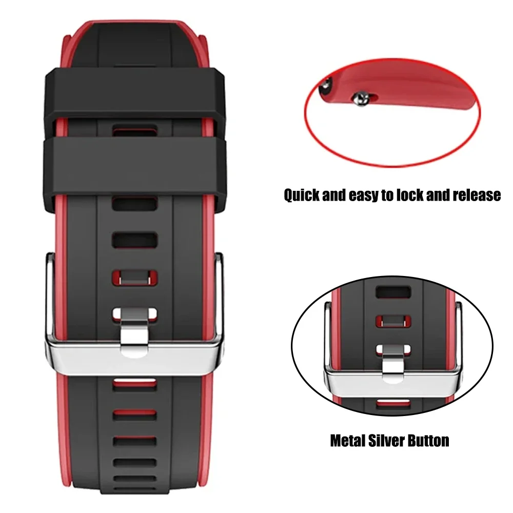 Силиконовый ремешок 20 мм 22 мм для HUAWEI WATCH GT 5 4 Pro 46 мм GT 3 SE 2 42 мм HONOR Magic Watch4 GS 3 Pro Сменные браслеты с ремешком