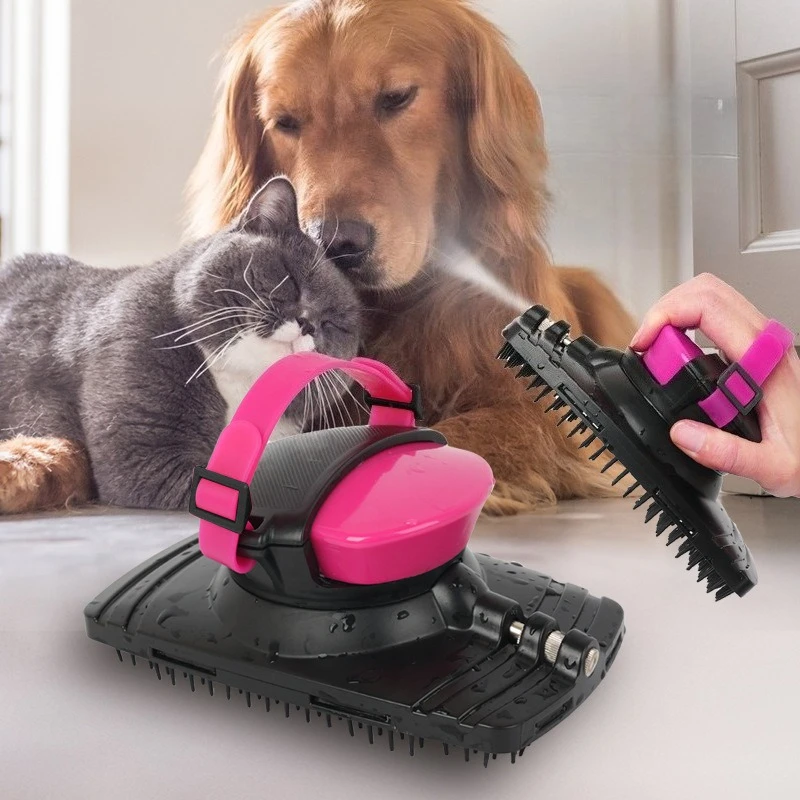 

Pet Bathing Brush Self Cleaning Slicker Brush For Shedding Cat Grooming Dogs Cats Hair Remover Brush Pet Hair Grooming Tools