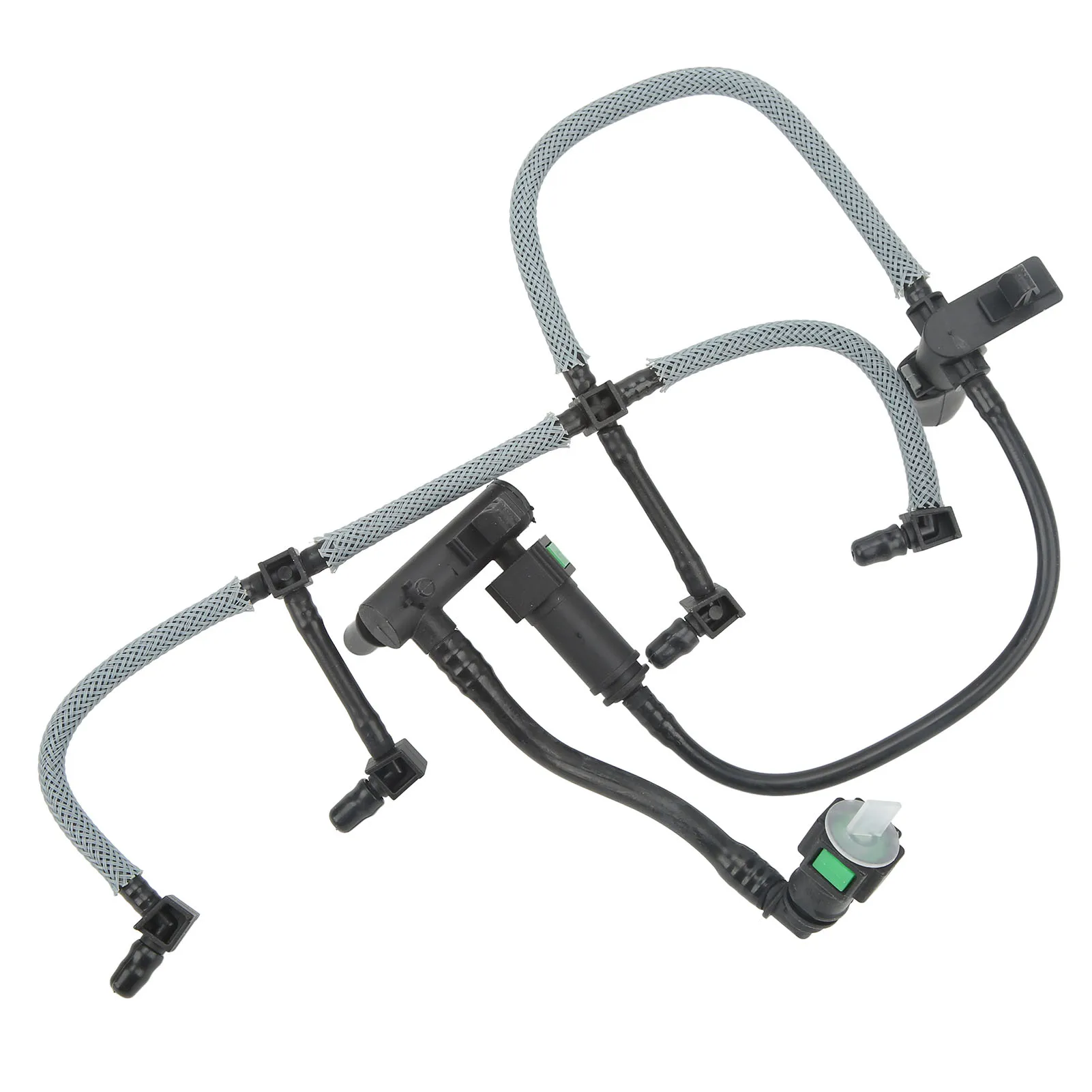 Fuel Leak Off Pipe Hose 4M5Q9K022AG Replacement ABS Fuel Line for Ford Focus MK2 Mondeo MK4 1.8 TDCi