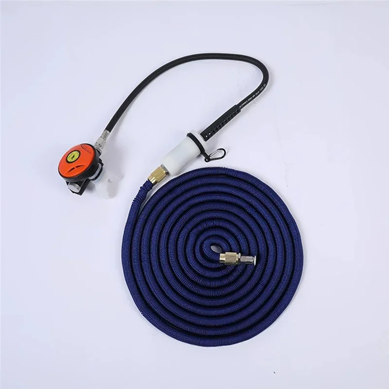 Tube 15M Breathing Secondary Head Diving Respirator for Outdoor Diving Accessories Sports