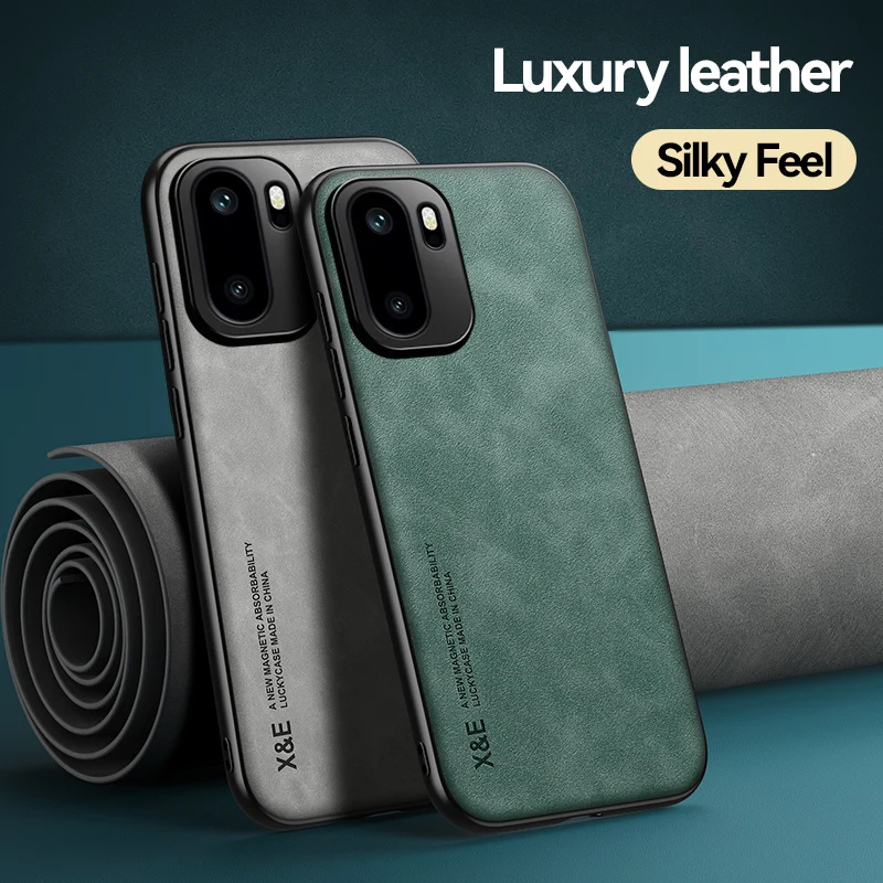 Skin Feel Soft Touch Sheepskin Leather Case for OnePlus ACE 