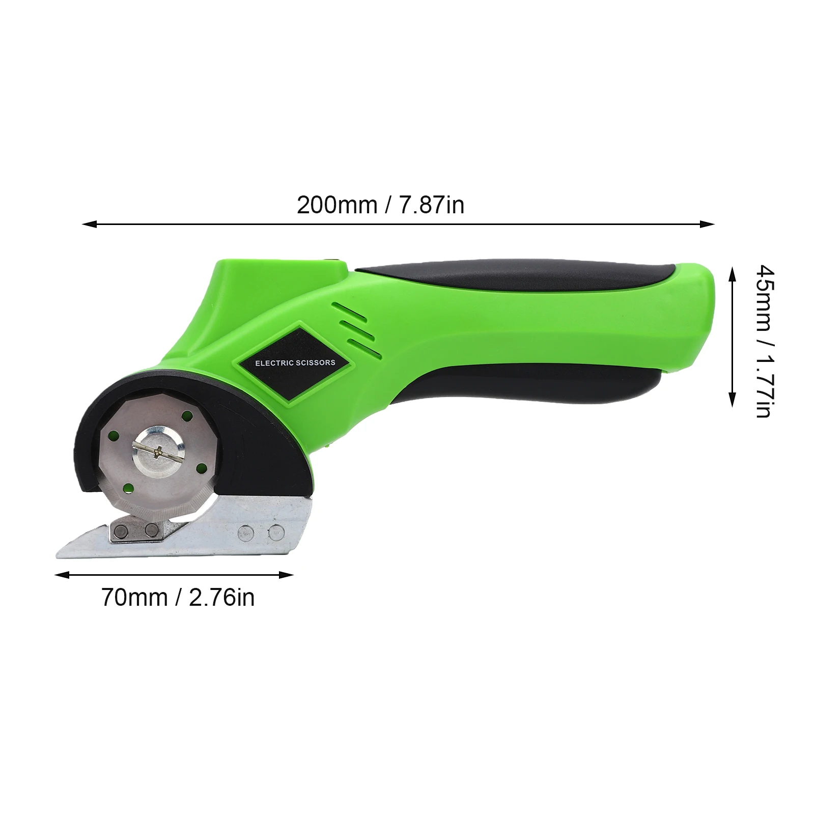 2000mAh Electric Cutting Machine Set Circular Knife Electric Lithium Battery Scissor USB Charging Quick Cutting Fabric Leather