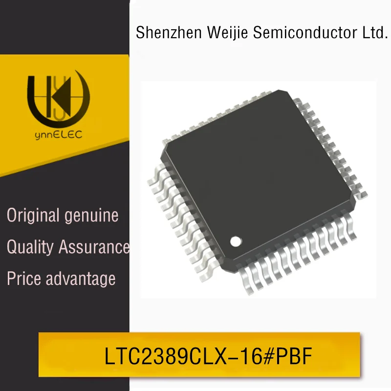 

LTC2389CLX-16#PBF 16-bit 2.5Msps SAR ADC | 102dB SNR | -40°C~85°C