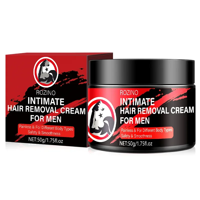 1pc Men\'s Smooth Painless Hair Removal Cream Men\'s Private Leg Armpit Chest, Men\'s Intimate Leg Body Armpit Hair Removal Cream 5