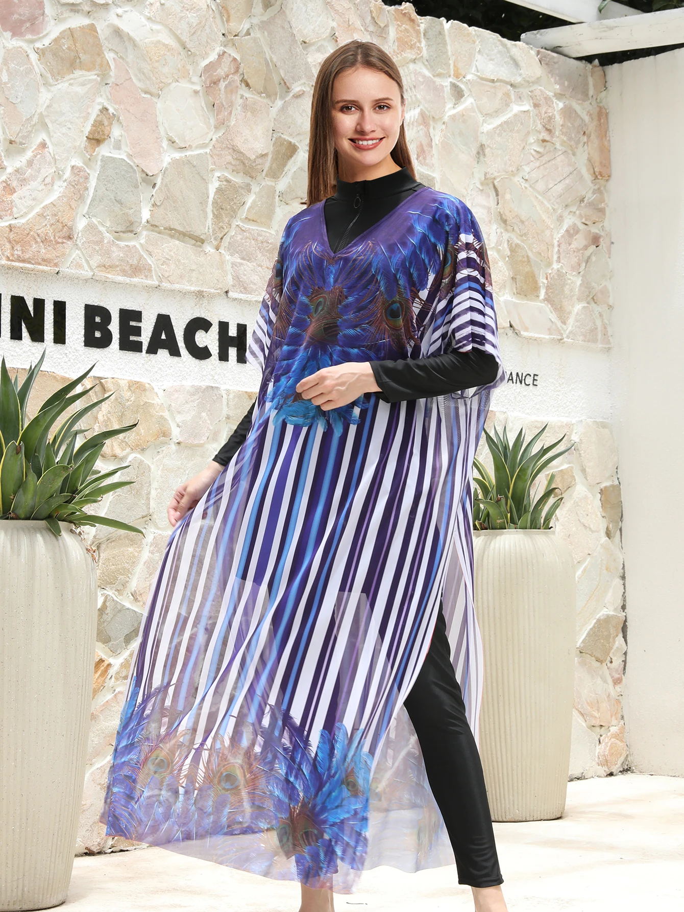 Beach Wear Cover Up Shawl Summer Dress Women's Cover-ups Sexy Outfits for Women Leisure Swimwears (Only the Shawl)