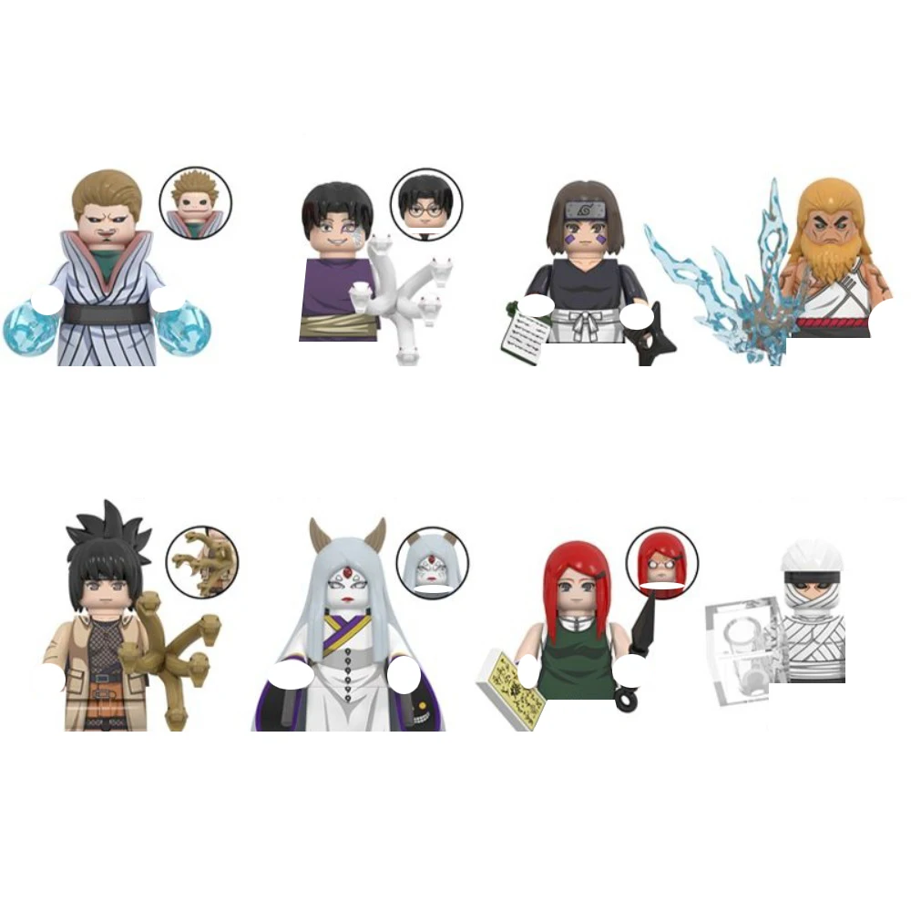 Nuovo Modello di Costruzione Naruto 2026, Blocchi da Assemblare, Personaggio Anime Kinkaku Rin Nohara, Giocattolo per Uomini e Donne, Regalo di Natale e Compleanno