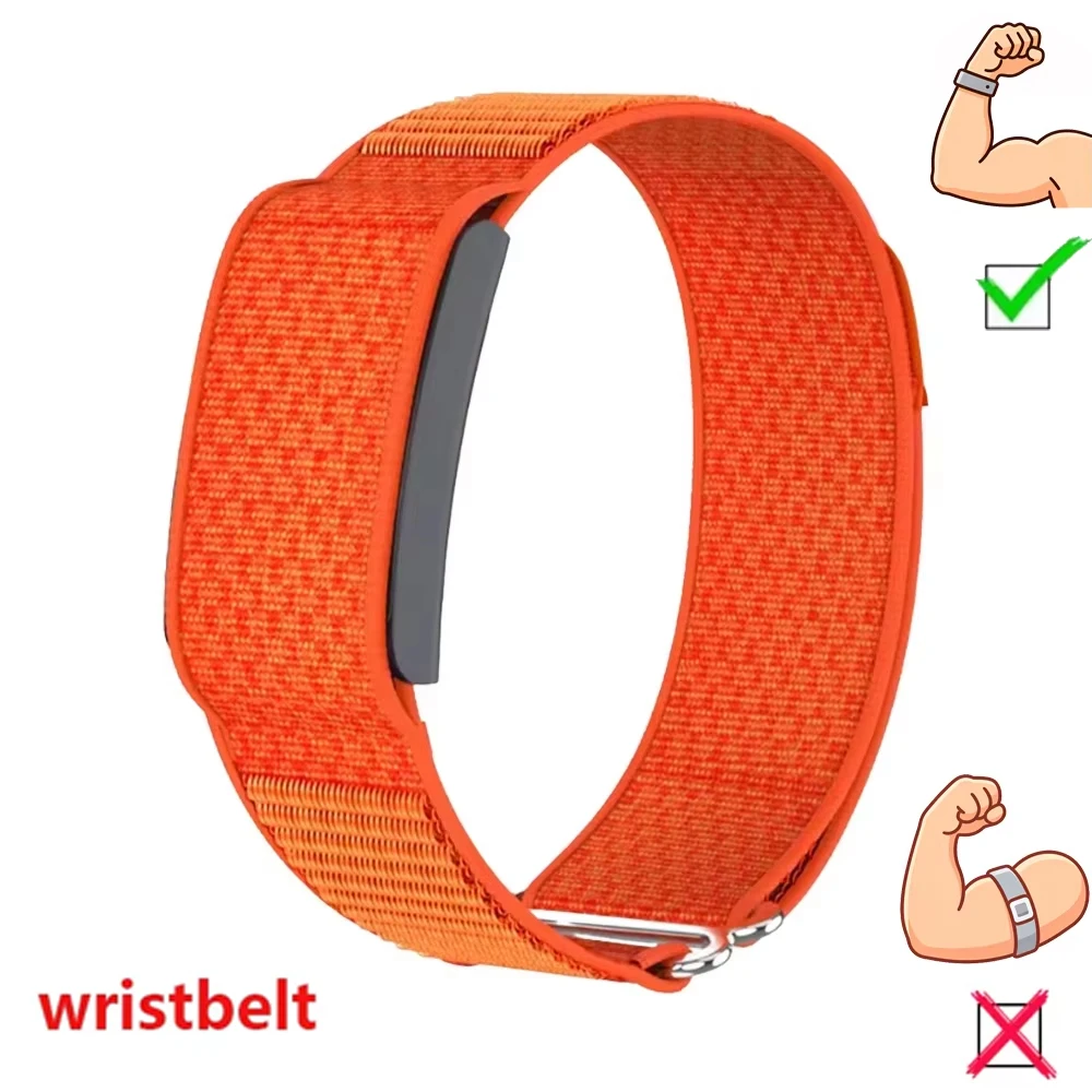 Für Amazfit Helio Einstellbare Nylon Arm Strap Atmungsaktive Sport Bands für Fitness Tracker Ersatz correa amazfit helio straps