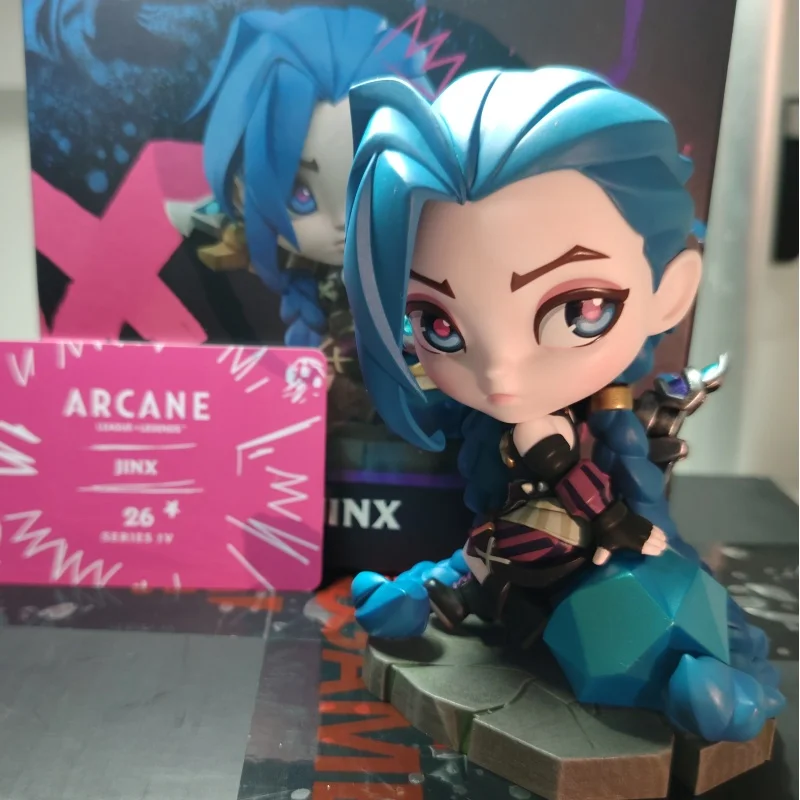 Spot League Of Legends Lol Arcane: League Of Legends Jinx Handheld New Ornament Game Accessories Exquisite Desktop Ornaments