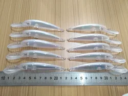 10pcs Unpainted Crankbait Fishing Lure Body 10g 1115mm Blank lure JSE255