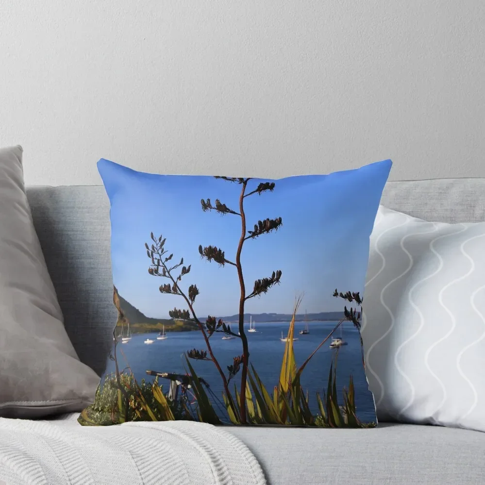 

Urquharts Bay NZ Throw Pillow Pillows Aesthetic Pillow Case Pillow