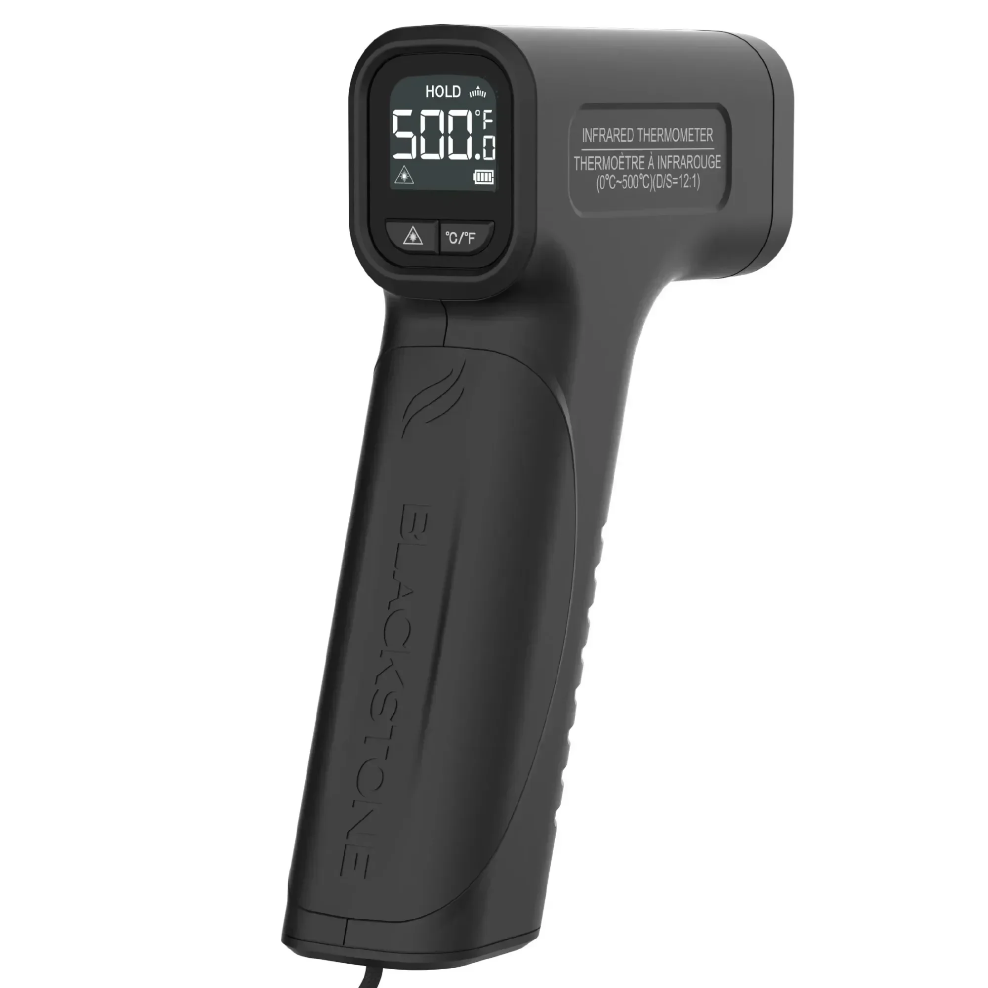Infrared No Touch Laser Temperature Gun with LCD Display,Low-battery indicator and 30-second auto-off feature