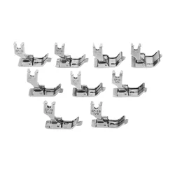 SP-18 0.1-1.2cm Steel Industrial Sewing Machines Single Needle Flat Car Embedded Line (pressing) Moving Edge Presser Foot Feet