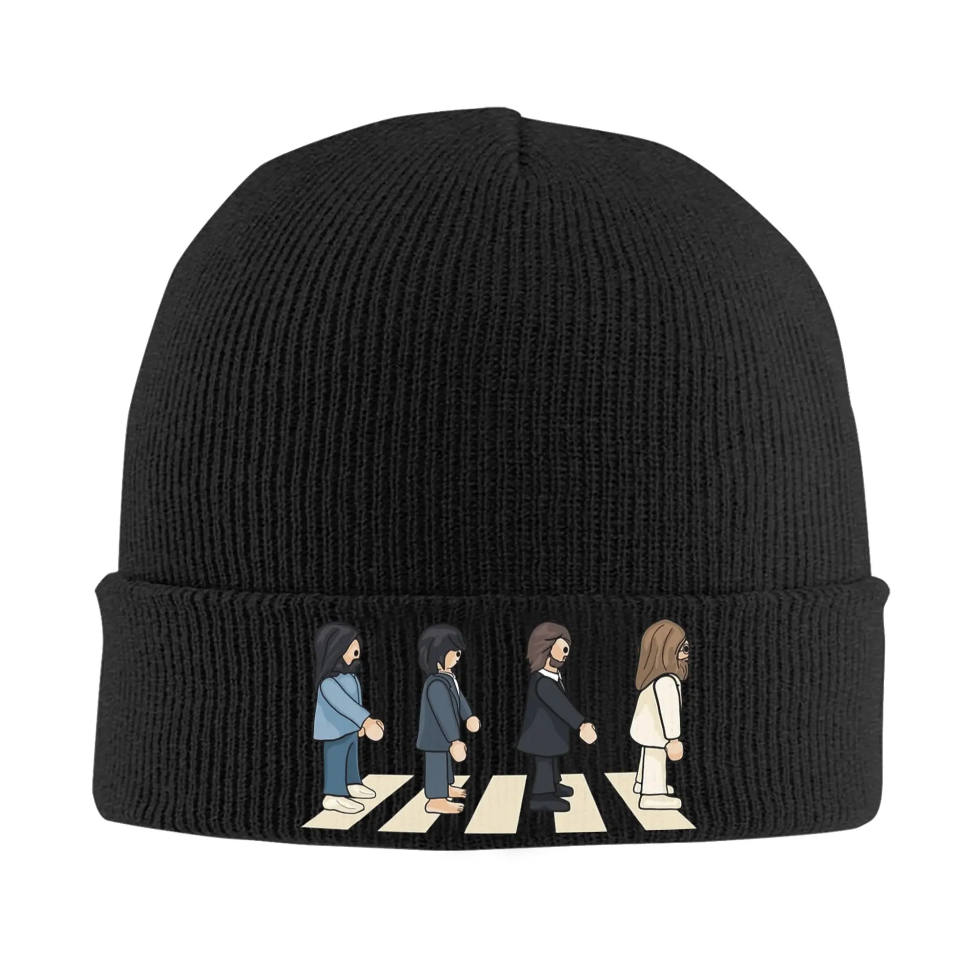 Abby Road Fan Beatled Knitted Caps for Women Men Beanie Autu