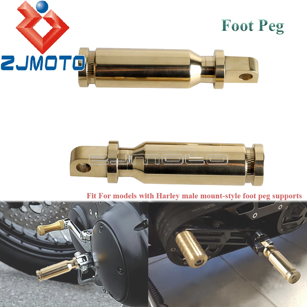 

Universal Motorcycle 10mm Foot Pegs Folding Footrest Pedals For Harley Sportster 883 Softail Dyna Chopper Bobber Touring Custom