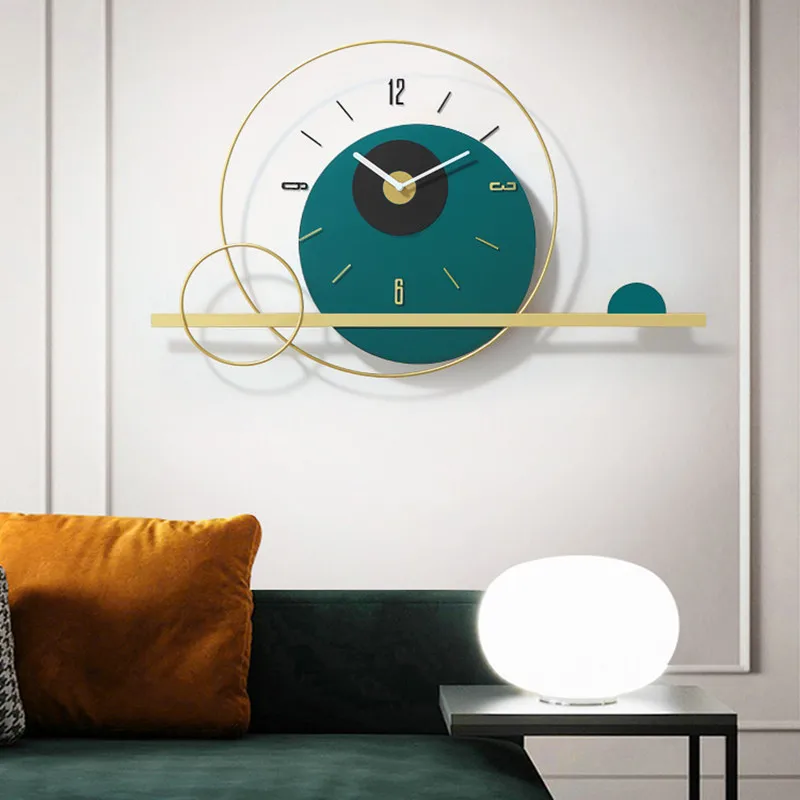 

Luxury and Minimalist Hanging Clock, Living Room, Home, Fashionable, Internet Celebrity, Modern, Simple, Atmospheric, and Luxury
