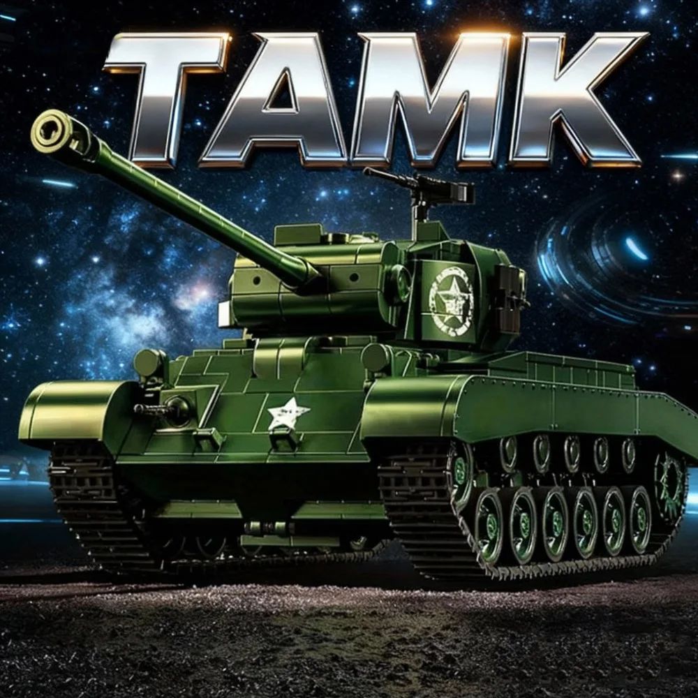 

Tank Building Block Set Model Creative Building Block Durable Toy Bricks Home Decor Interior Details Perfect Birthday Gifts