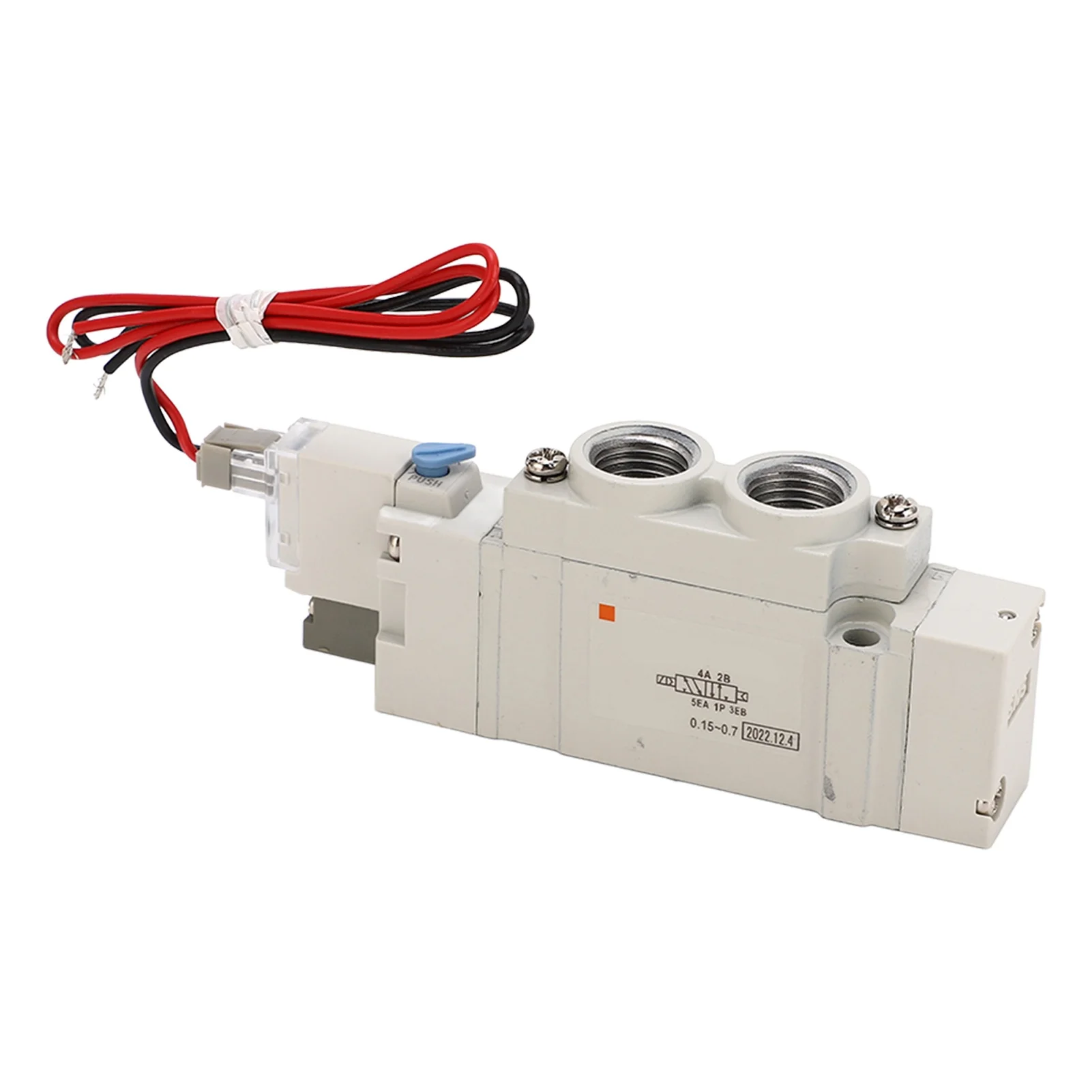 Pneumatic Solenoid Valve Electric Air Switch 2 Position 5 Way for Automation Control