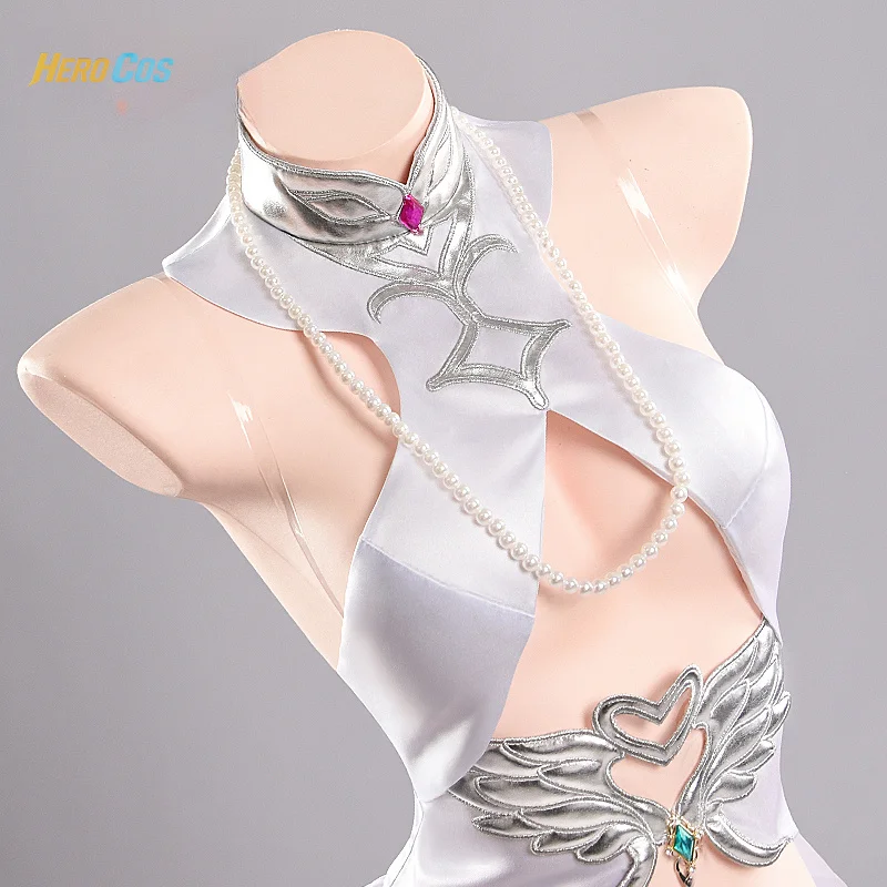 Azur Lane USS Pearl Cosplay Costume Role Play Women Girls Sexy Elegant Halloween Party Dress Suit Full Set HERO Cos view 4