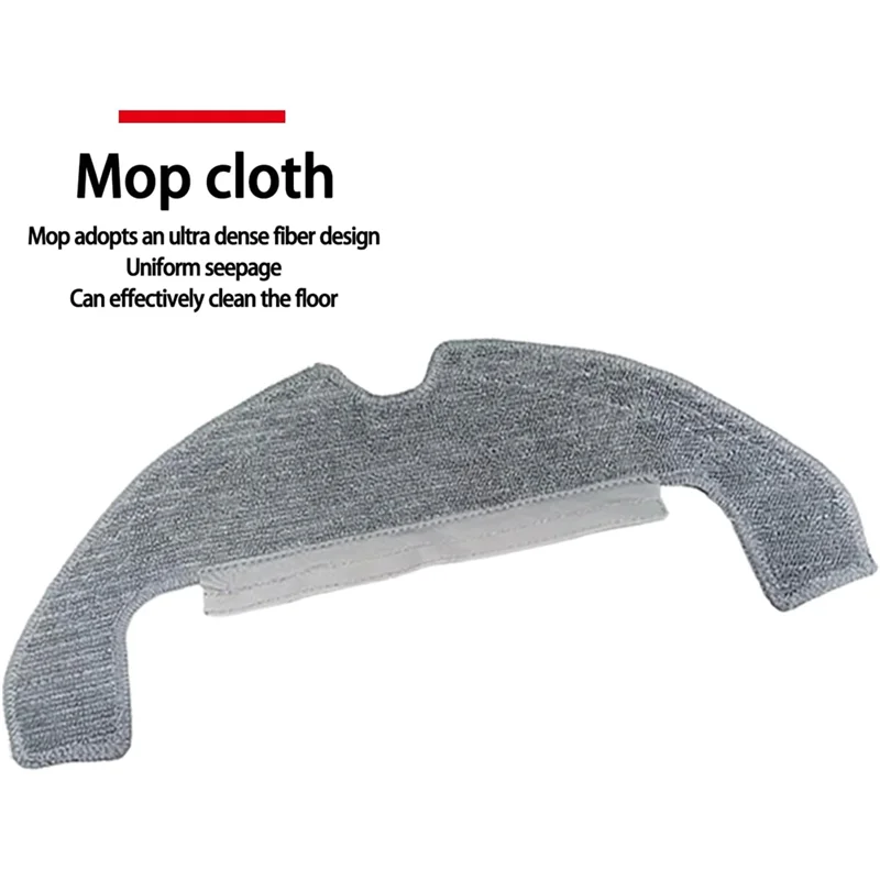 الترويج! طقم ملحقات مكون من 9 قطع لـ Dreame D10 Plus Gen 2/RLD32GD: فرشاة جانبية رئيسية، فلتر، كيس غبار، قماش ممسحة