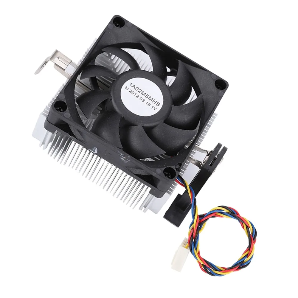 Cooler de CPU de Alta Velocidade 12V 2200RPM 22dBA Ventilador de CPU Preto para PC Gamer