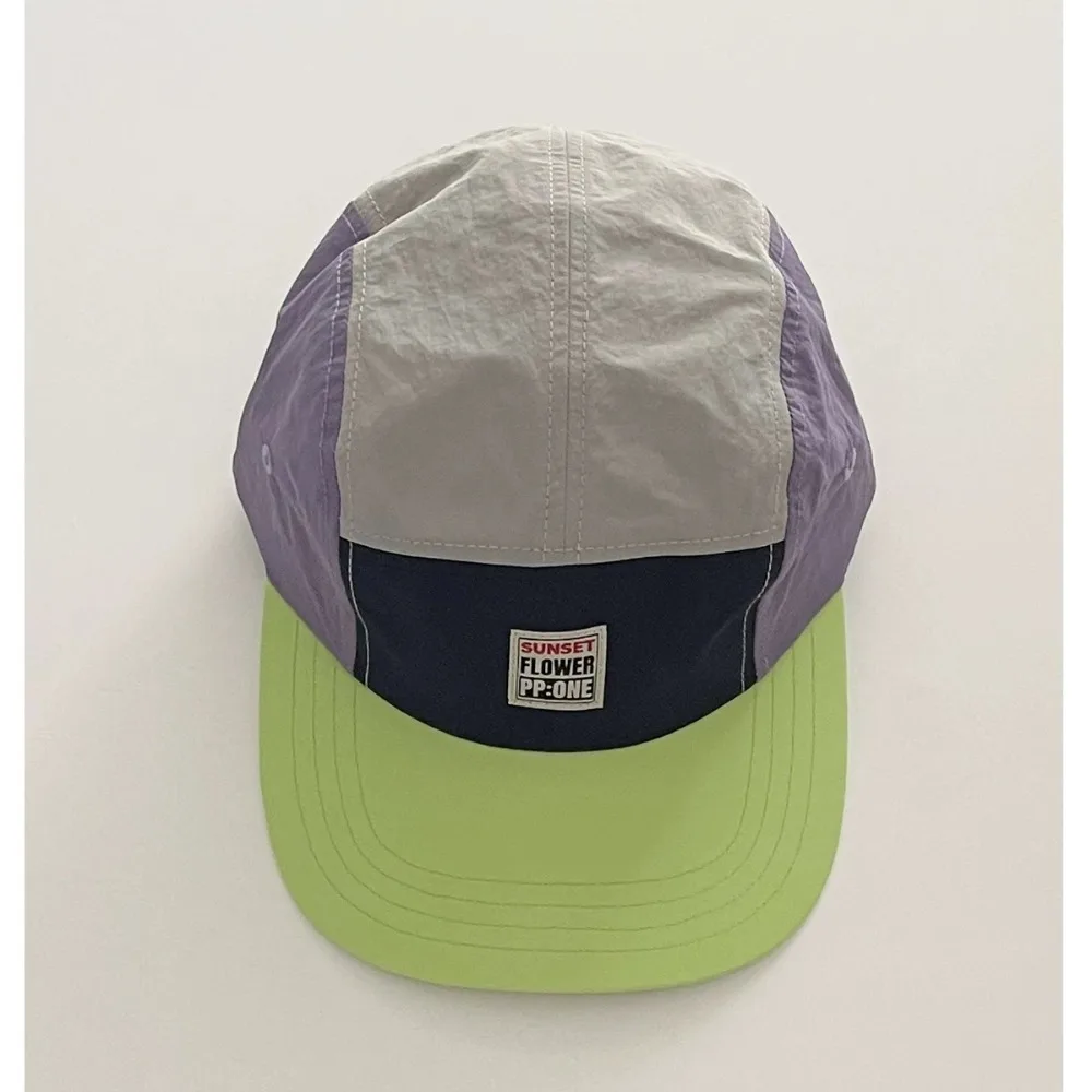 Lässige Hip-Hop-Hüte im japanischen Stil, 5-Panel-Baseballkappe mit dünnem, flachem Rand, atmungsaktiv, schnell trocknend, Sonnenschutzhut, Unisex – Detail 16