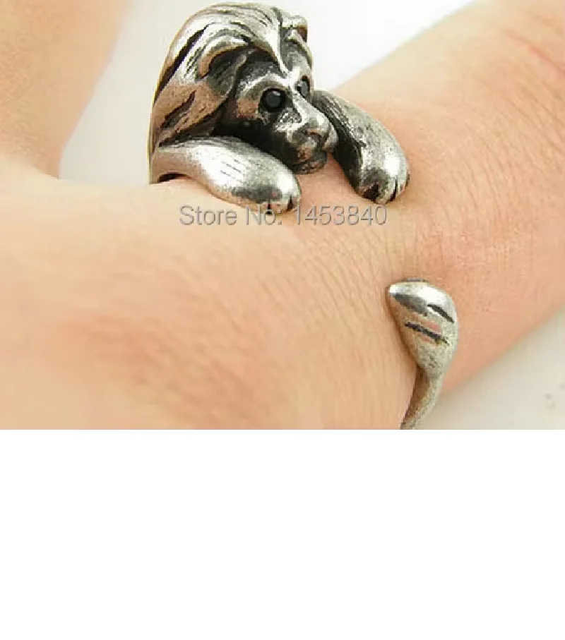 Lion Ring Women's Girl's Retro Burnished Animal  Ring Jewelry