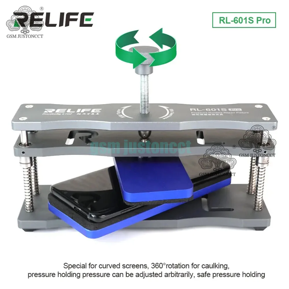 

RELIFE RL-601S Pro 3 in 1 Multi-Function Dismantling Screen And Pressure Holding Fixture For Screen/Curved Screen Mobile Phone