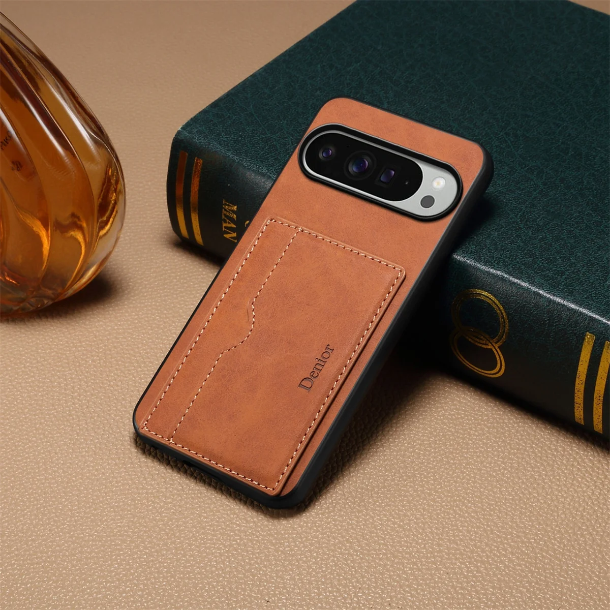 Für Google Pixel 9A 10 Pro XL Pixel 10 Pro Luxus Retro Brieftasche Telefon Fall Karte Halter PU Leder Stehen stoßfest Zurück Abdeckung