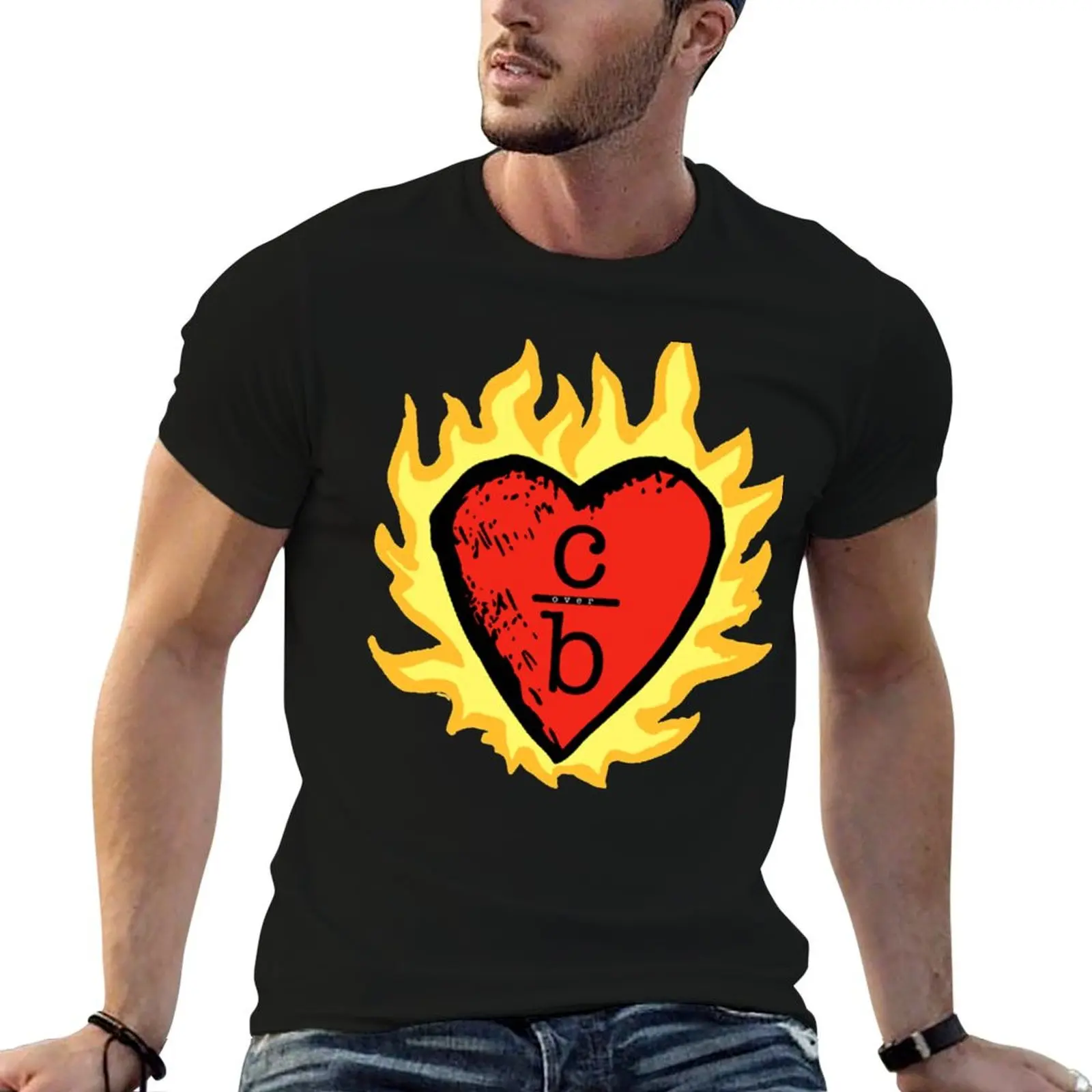 

Heart shirts Clothes for 100% Bros man soft cotton tshirt t cotton Over T-Shirt