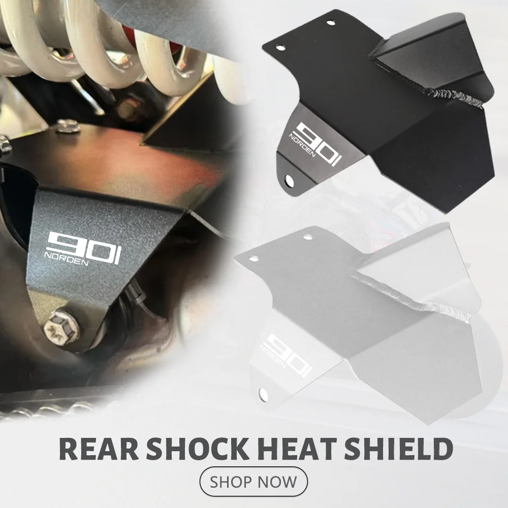 2025 2026 For Husqvarna 901 Norden 2022 2023 2024 901Norden New Motorcycle Accessories Shock Heat Shield Guard Cover Protection