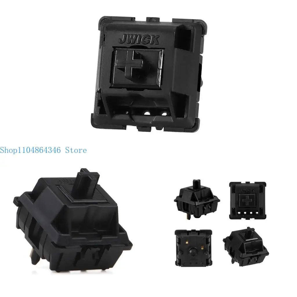 

5-АСД JWIC Переключатель Пять футов линейный черный вал для сенсорного нижнего дна 58,5 г смазываемой Cupo