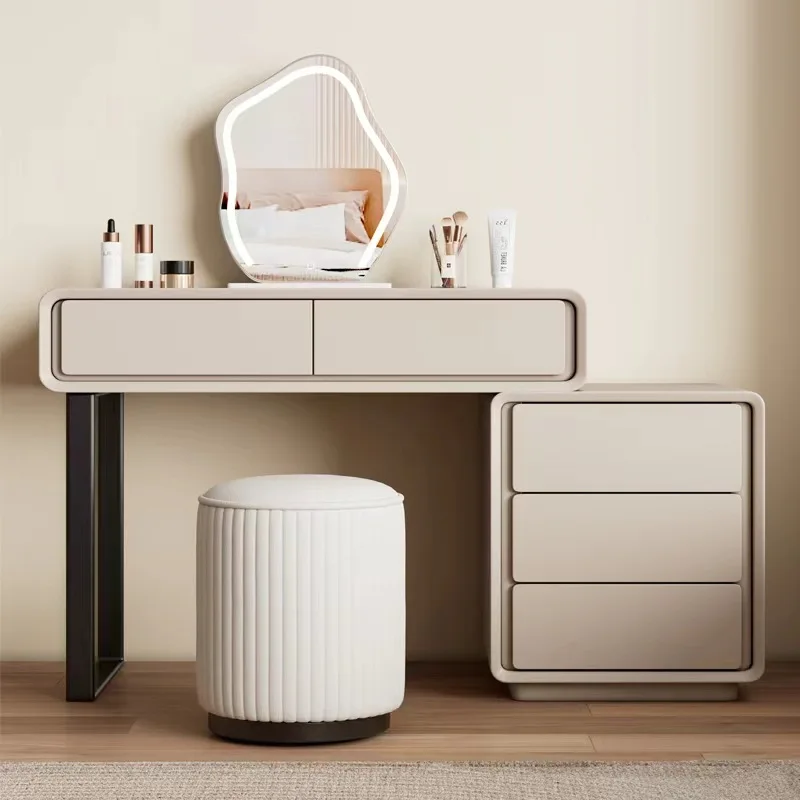 Makeup Vanities Modern Minimalist Luxury Solid Wood Makeup V