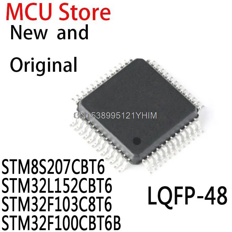 

50 шт., новый и оригинальный QFP48 STM32F STM8S в наличии IC Chip STM8S207CBT6 STM32L152CBT6 STM32F103C8T6 STM32F100CBT6B