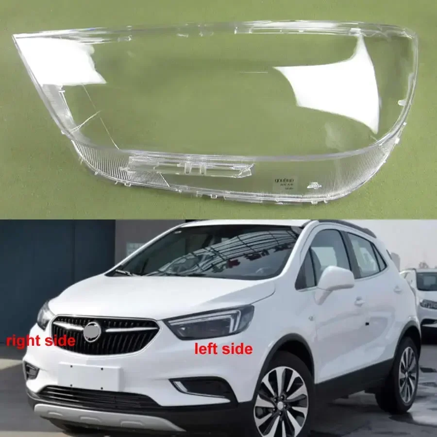 For Buick Encore 2016 2017 2018 2019 Car Accessories Transparent Headlight Shade Cover Lampshade Shell Lens Plexiglass