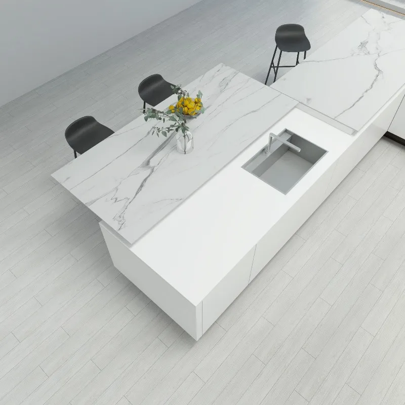 electric countertop translation system translation island platform push-pull upgrade intelligent kitchen optimization space