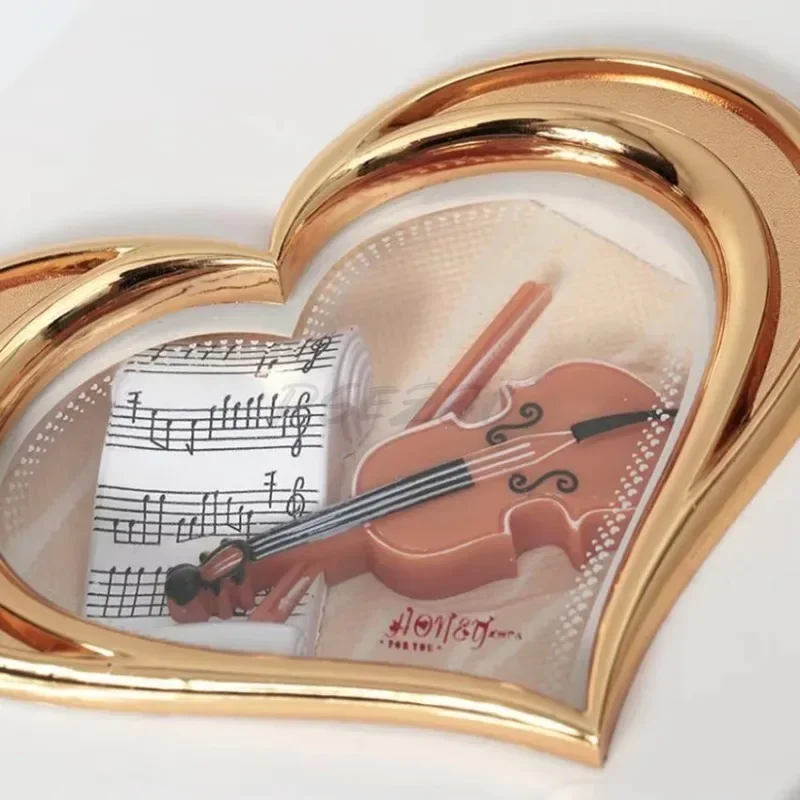 回転オルゴール　美品 ミラー付き回転オルゴール,クラシック,ダンスガール,時計仕掛け