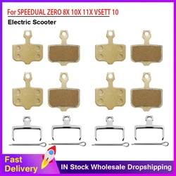 4Pairs Disc Brake Pads for ZERO 8X 10X 11X for VSETT 10+ for Kugoo G1 for Dualtron Thunder Electric Scooter Accessories
